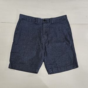 Tommy Hilfiger 100% Cotton Blue Casual Shorts Mens Size 36